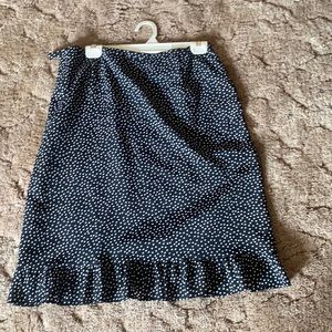 Black and white skirt